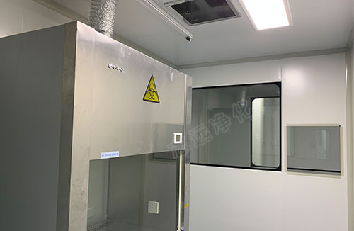 實驗室凈化工程操作間施工中-志遠凈化工程