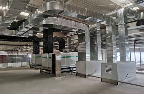 廠房二樓凈化機組-志遠凈化工程