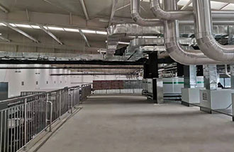 3月3日，湖北省某食品加工廠潔凈廠房凈化工程收尾中