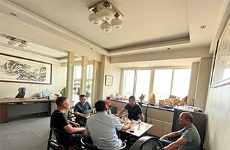 9月9日，中鐵十七局領導蒞臨我司實地考察交流