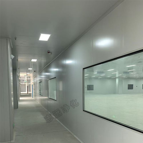 三門峽產(chǎn)業(yè)園標準廠房凈化裝修工程6-志遠凈化工程